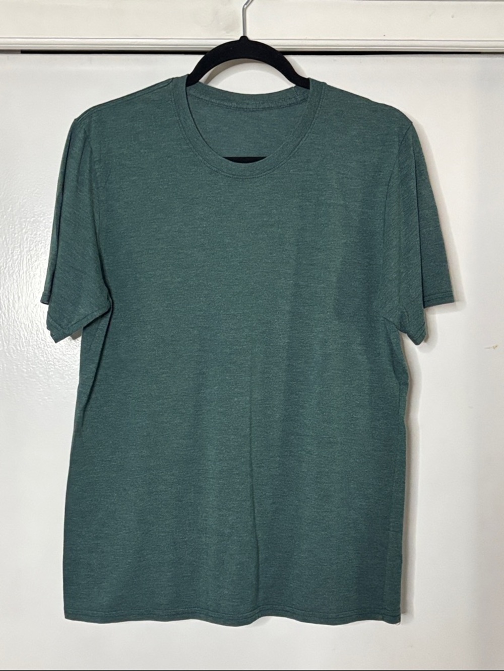 Unisex Heather Green Crew Neck T-Shirt
